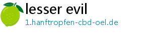 lesser evil