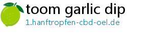 toom garlic dip