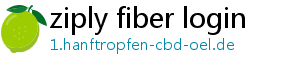 ziply fiber login